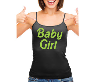 Baby Girl - Black Camisole Tank Top