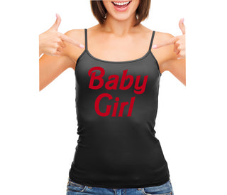 Baby Girl - Black Camisole Tank Top