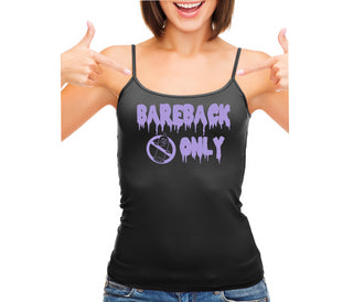 Bareback Only - Black Camisole Tank Top