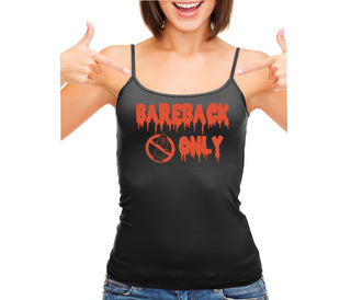Bareback Only - Black Camisole Tank Top