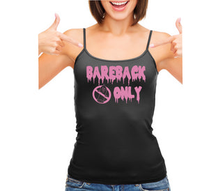 Bareback Only - Black Camisole Tank Top