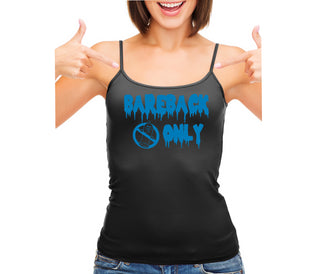 Bareback Only - Black Camisole Tank Top