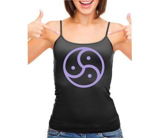 BDSM Symbol - Black Camisole Tank Top
