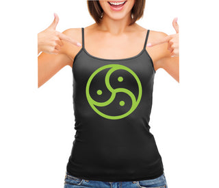 BDSM Symbol - Black Camisole Tank Top