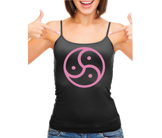 BDSM Symbol - Black Camisole Tank Top