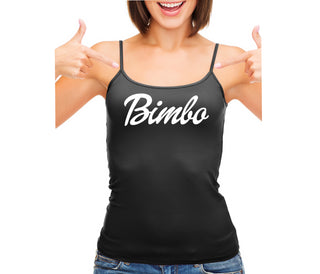 Bimbo - Black Camisole Tank Top
