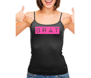 Brat - Black Camisole Tank Top