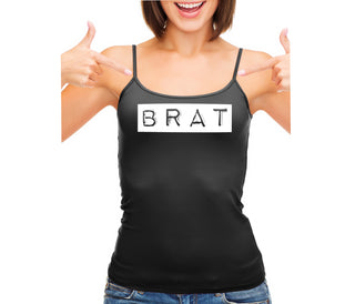 Brat - Black Camisole Tank Top