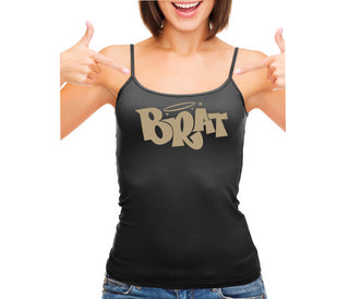 Brat - Black Camisole Tank Top