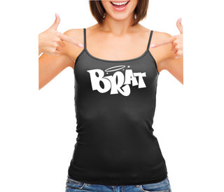 Brat - Black Camisole Tank Top