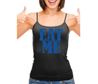 Eat Me - Black Camisole Tank Top