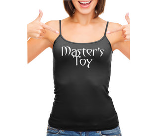 Master's Toy - Black Camisole Tank Top