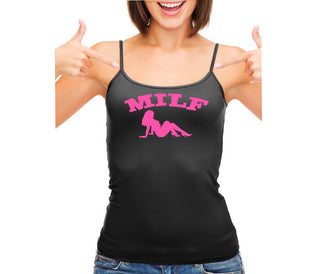 MILF - Black Camisole Tank Top