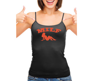 MILF - Black Camisole Tank Top