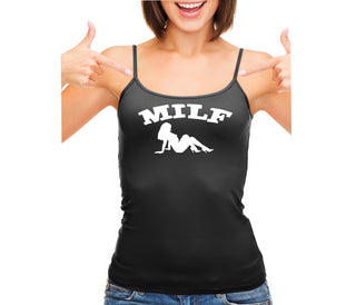 MILF - Black Camisole Tank Top
