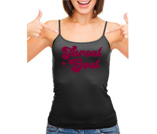 Throat Goat - Deep Throat Expert - Black Camisole Tank Top