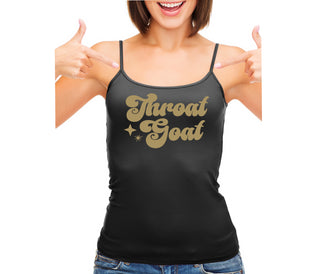 Throat Goat - Deep Throat Expert - Black Camisole Tank Top