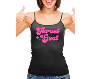 Throat Goat - Deep Throat Expert - Black Camisole Tank Top