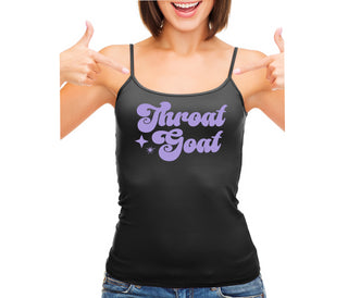Throat Goat - Deep Throat Expert - Black Camisole Tank Top