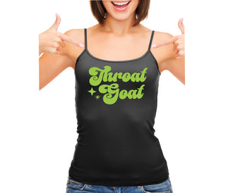 Throat Goat - Deep Throat Expert - Black Camisole Tank Top