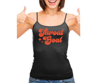 Throat Goat - Deep Throat Expert - Black Camisole Tank Top