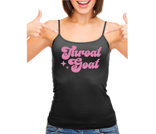 Throat Goat - Deep Throat Expert - Black Camisole Tank Top