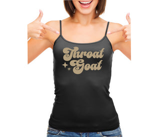 Throat Goat - Deep Throat Expert - Black Camisole Tank Top