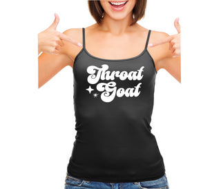 Throat Goat - Deep Throat Expert - Black Camisole Tank Top