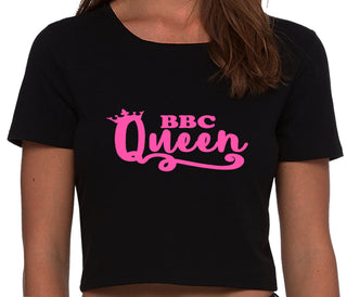 BBC Queen - Black Crop Top