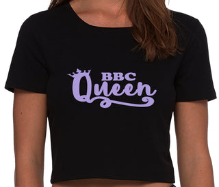 BBC Queen - Black Crop Top