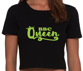 BBC Queen - Black Crop Top