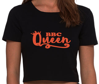 BBC Queen - Black Crop Top