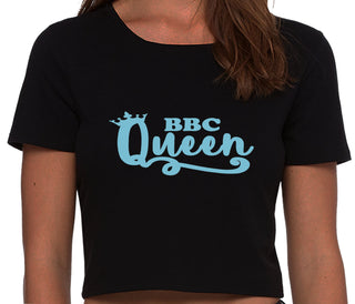 BBC Queen - Black Crop Top