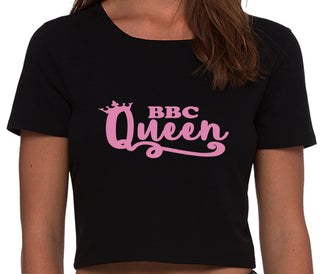BBC Queen - Black Crop Top