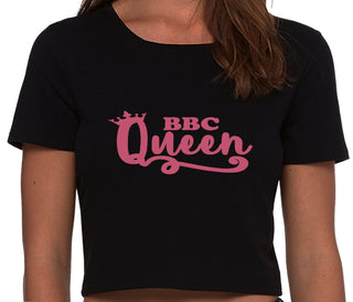 BBC Queen - Black Crop Top