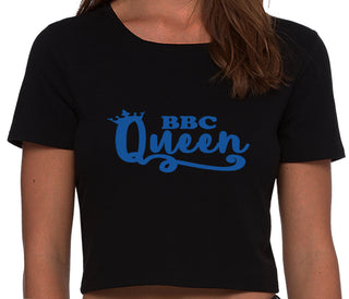 BBC Queen - Black Crop Top