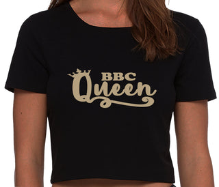 BBC Queen - Black Crop Top