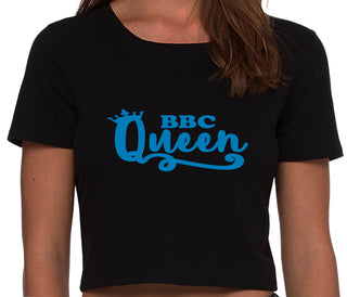 BBC Queen - Black Crop Top