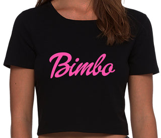 Bimbo - Black Crop Top