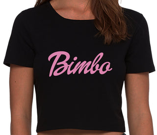 Bimbo - Black Crop Top