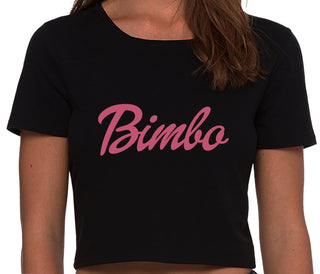Bimbo - Black Crop Top