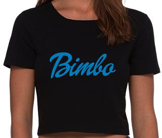 Bimbo - Black Crop Top