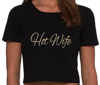 Hotwife - Black Crop Top