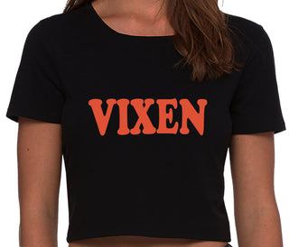 Vixen - Black Crop Top