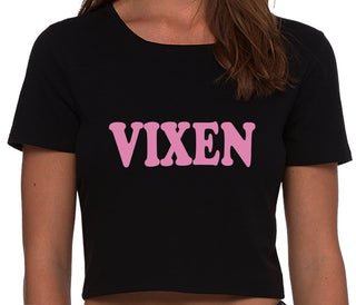 Vixen - Black Crop Top