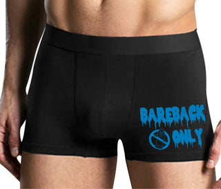 Bareback Only - Mens Black Boxer Brief