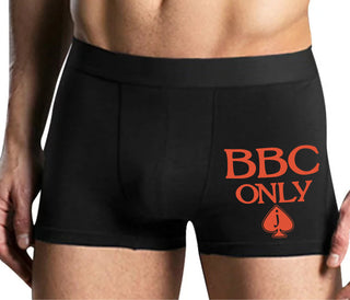 BBC Only - Jack Of Spades - Mens Black Boxer Brief