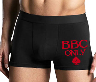 BBC Only - Jack Of Spades - Mens Black Boxer Brief