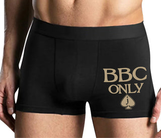BBC Only - Jack Of Spades - Mens Black Boxer Brief