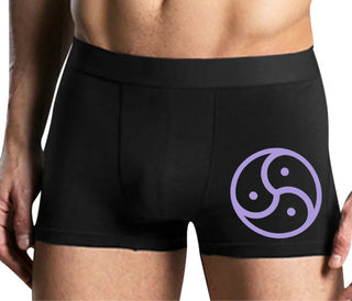 BDSM Symbol - Mens Black Boxer Brief